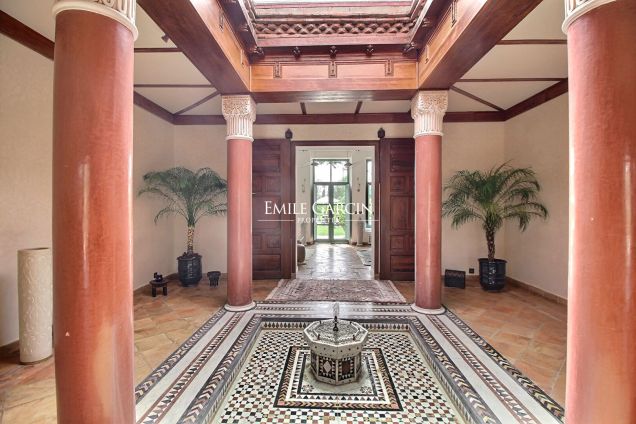 À  vendre superbe propriété à la palmeraie de  Marrakech - Emile Garcin Maroc - Image 3