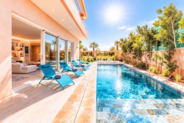 À vendre villa neuve dans un domaine golfique à Marrakech - Emile Garcin Maroc - Image 7
