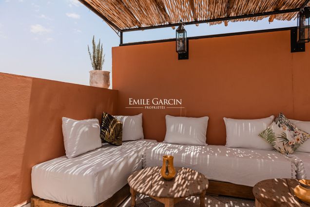 A vendre Riad dans le quartier de la Kasbah à Marrakech - Emile Garcin Maroc - Image 9