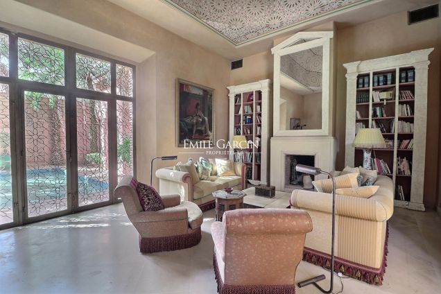 Unique, villa au coeur du triangle d'or de la Palmeraie à Marrakech - Emile Garcin Maroc - Image 4