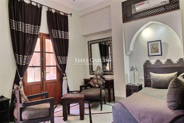 À vendre maison d'hôtes de charme située dans le quartier du Mellah à Marrakech - Emile Garcin Maroc - Image 7
