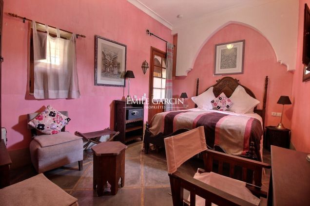 À vendre maison d'hôtes de charme située dans le quartier du Mellah à Marrakech - Emile Garcin Maroc - Image 8