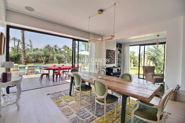 À vendre Maison contemporaine dans un domaine privé à Marrakech - Emile Garcin Maroc - Image 1