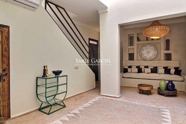 À vendre riad au quartier Sidi Ben Slimane à Marrakech - Emile Garcin Maroc - Image 1