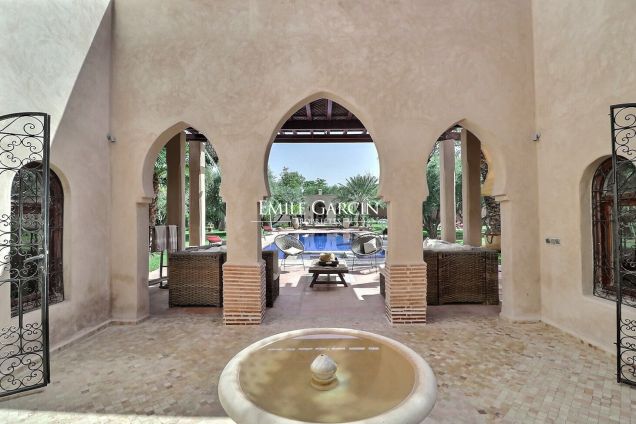 À vendre maison dans un domaine privé sur la route de Fès à Marrakech - Emile Garcin Maroc - Image 12