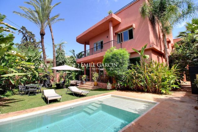 Unique, villa  à vendre au coeur du centre-ville de Marrakech - Emile Garcin Maroc - Image 2