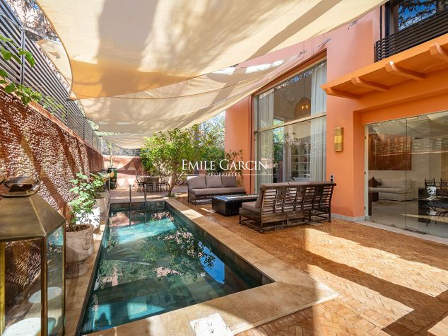À vendre duplex au quartier de l'Hivernage à Marrakech - Emile Garcin Maroc - Image 1