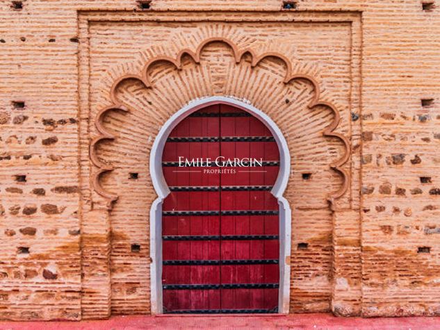 À vendre riad titré dans le quartier Bab Doukkala à Marrakech - Emile Garcin Maroc - Image 1