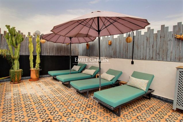 Riad à vendre dans le quartier Sidi Mimoun à Marrakech - Emile Garcin Maroc - Image 7
