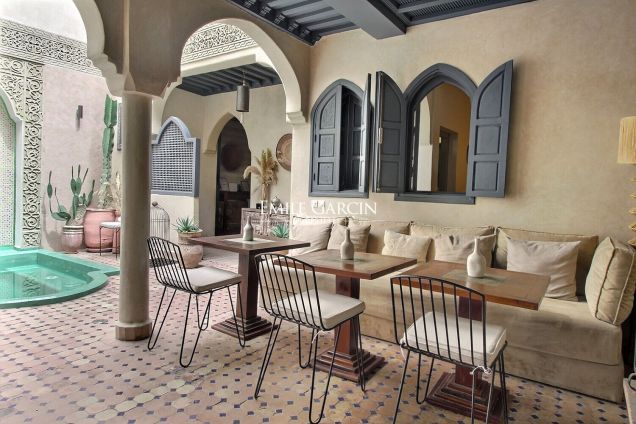 À vendre maison d'hôtes dans le quartier de la Kasbah à Marrakech - Emile Garcin Maroc - Image 2