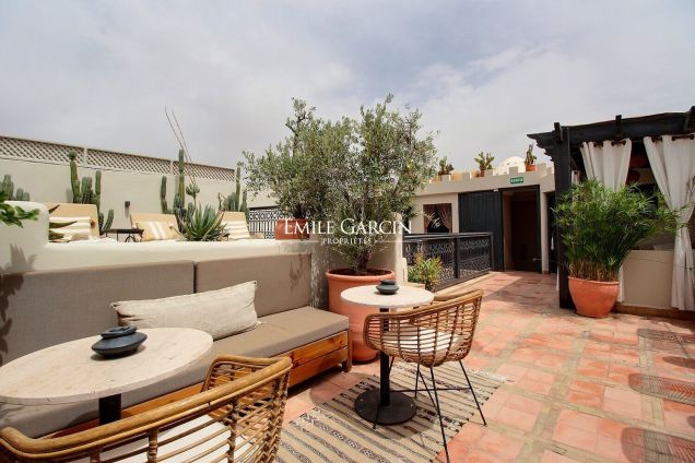 À vendre maison d'hôtes dans le quartier de la Kasbah à Marrakech - Emile Garcin Maroc - Image 7