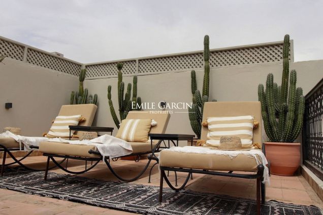 À vendre maison d'hôtes dans le quartier de la Kasbah à Marrakech - Emile Garcin Maroc - Image 8