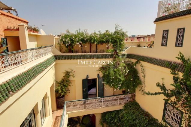 À vendre riad au coeur de la médina de Marrakech - Emile Garcin Maroc - Image 2