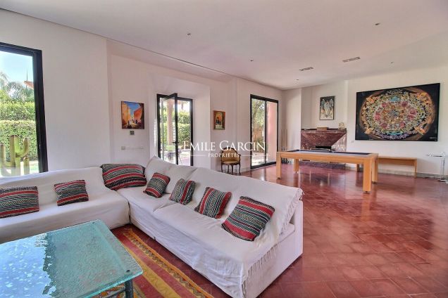 À vendre villa dans un domaine golfique à Marrakech - Emile Garcin Maroc - Image 2