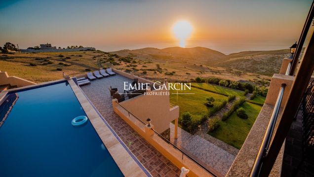 TANGER /ASILAH  GRANDE PROPRIETE  SUR L'OCEAN  SUR UN JARDIN DE 6000 M2 - Emile Garcin Maroc - Image 5