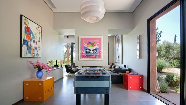 À louer superbe maison sur la route de l'Ourika à Marrakech - Emile Garcin Maroc - Image 4