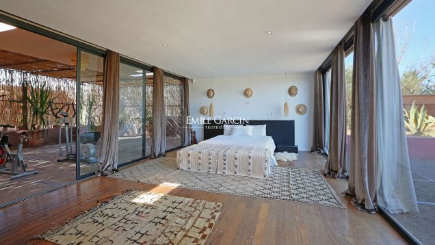 À louer superbe maison sur la route de l'Ourika à Marrakech - Emile Garcin Maroc - Image 11