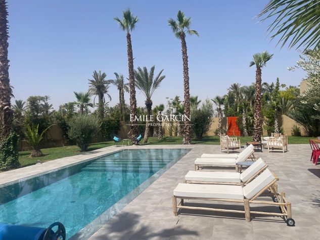 À vendre Maison contemporaine dans un domaine privé à Marrakech - Emile Garcin Maroc - Image 1