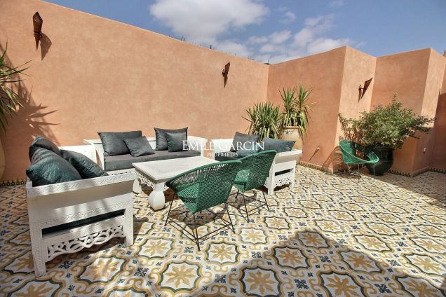 À vendre Riad de charme dans le quartier Barroudine à Marrakech - Emile Garcin Maroc - Image 7