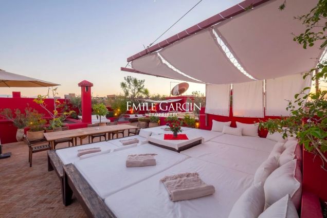 À vendre maison d'hôtes dans le quartier de la Kasbah à Marrakech - Emile Garcin Maroc - Image 14