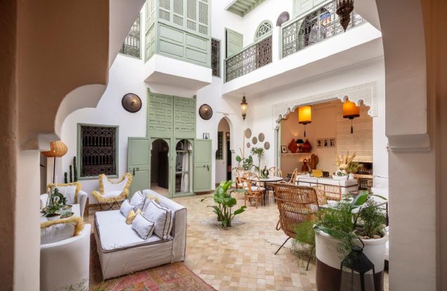 Riad à louer dans la médina de Marrakech - Emile Garcin Maroc - Image 1