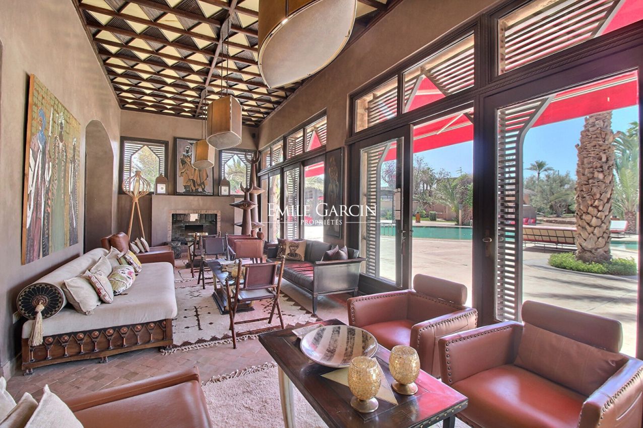 For sale - Palmeraie district, Marrakech - Unique property - Emile Garcin Maroc - Image 2