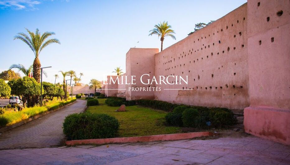 A vendre terrain à Bab Doukkala à Marrakech - Emile Garcin Maroc - Image 1
