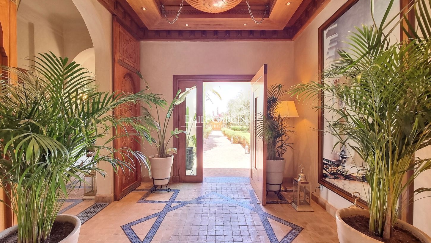 À vendre villa située dans un joli domaine  à 30 minutes du centre de Marrakech - Emile Garcin Maroc - Image 2
