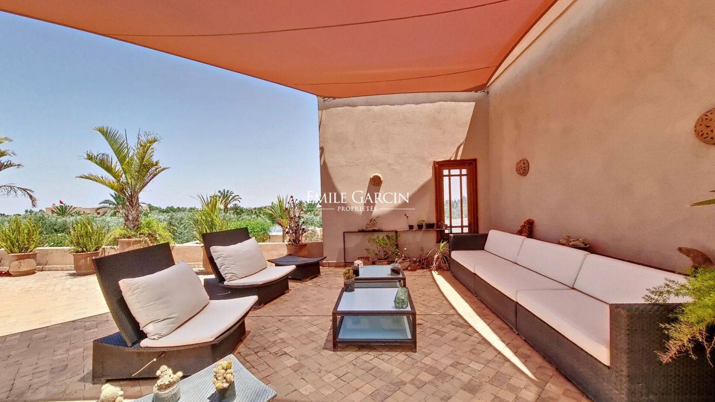 À vendre villa située dans un joli domaine  à 30 minutes du centre de Marrakech - Emile Garcin Maroc - Image 12