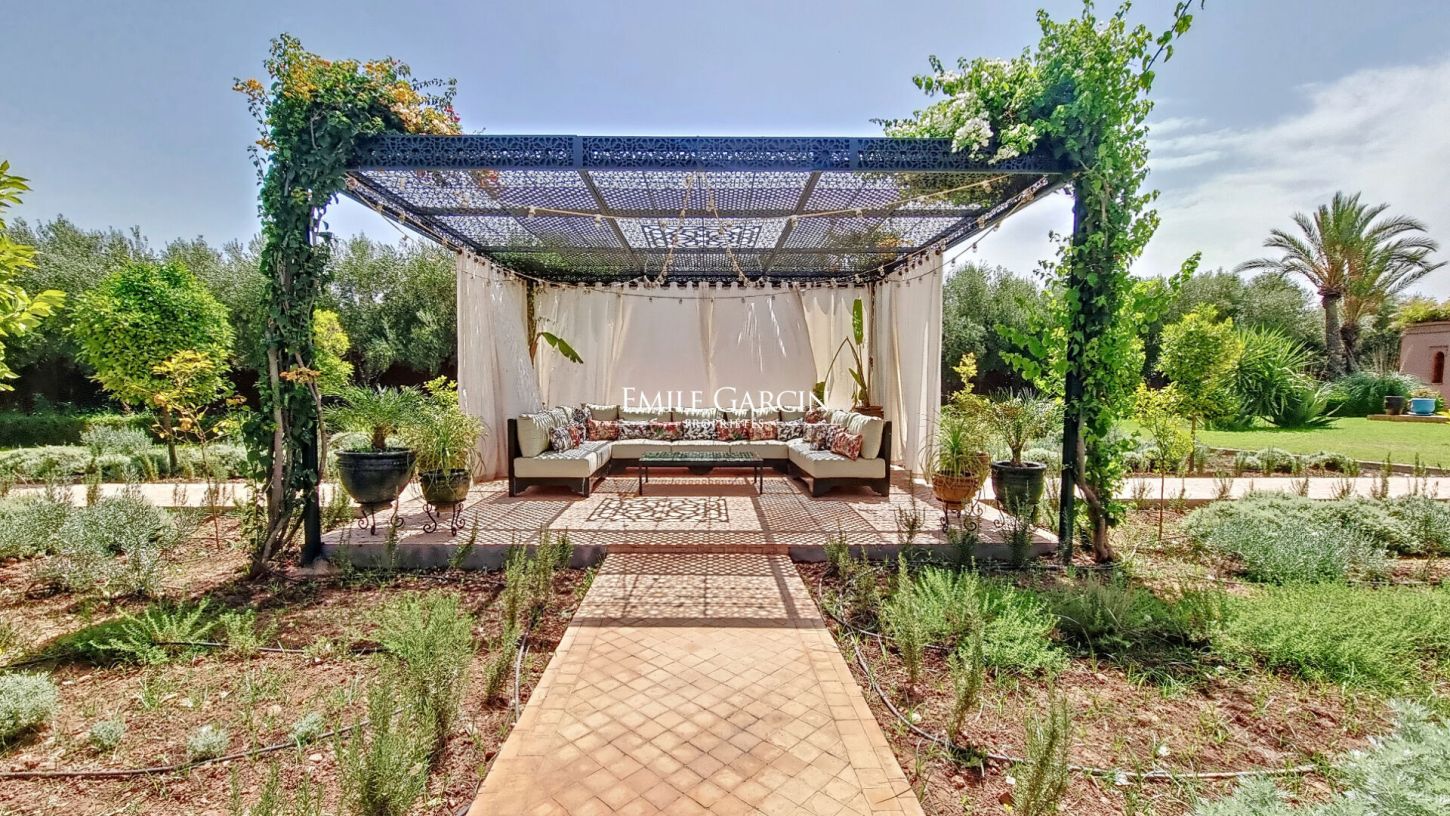 À vendre villa située dans un joli domaine  à 30 minutes du centre de Marrakech - Emile Garcin Maroc - Image 15