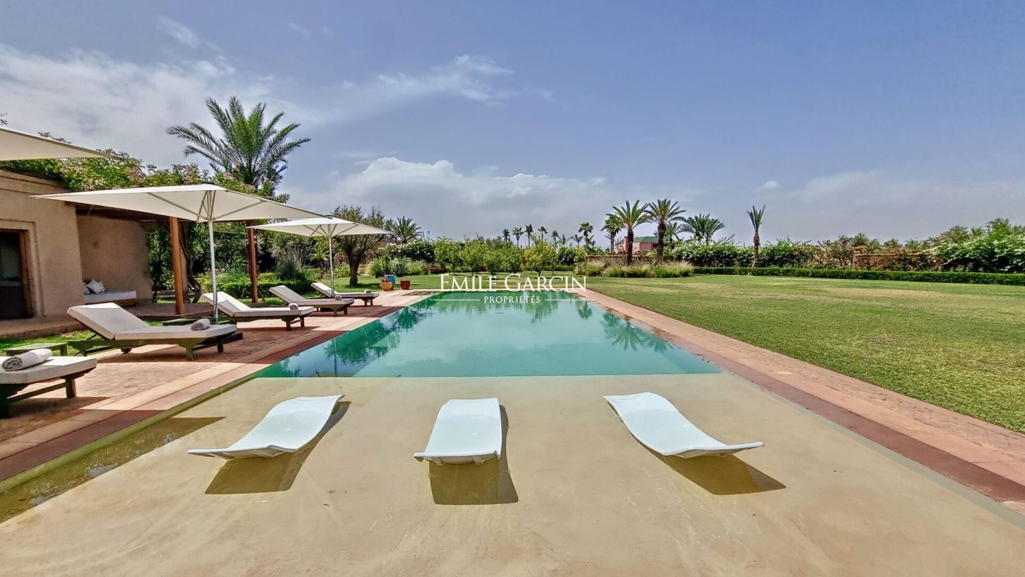 À vendre villa située dans un joli domaine  à 30 minutes du centre de Marrakech - Emile Garcin Maroc - Image 16