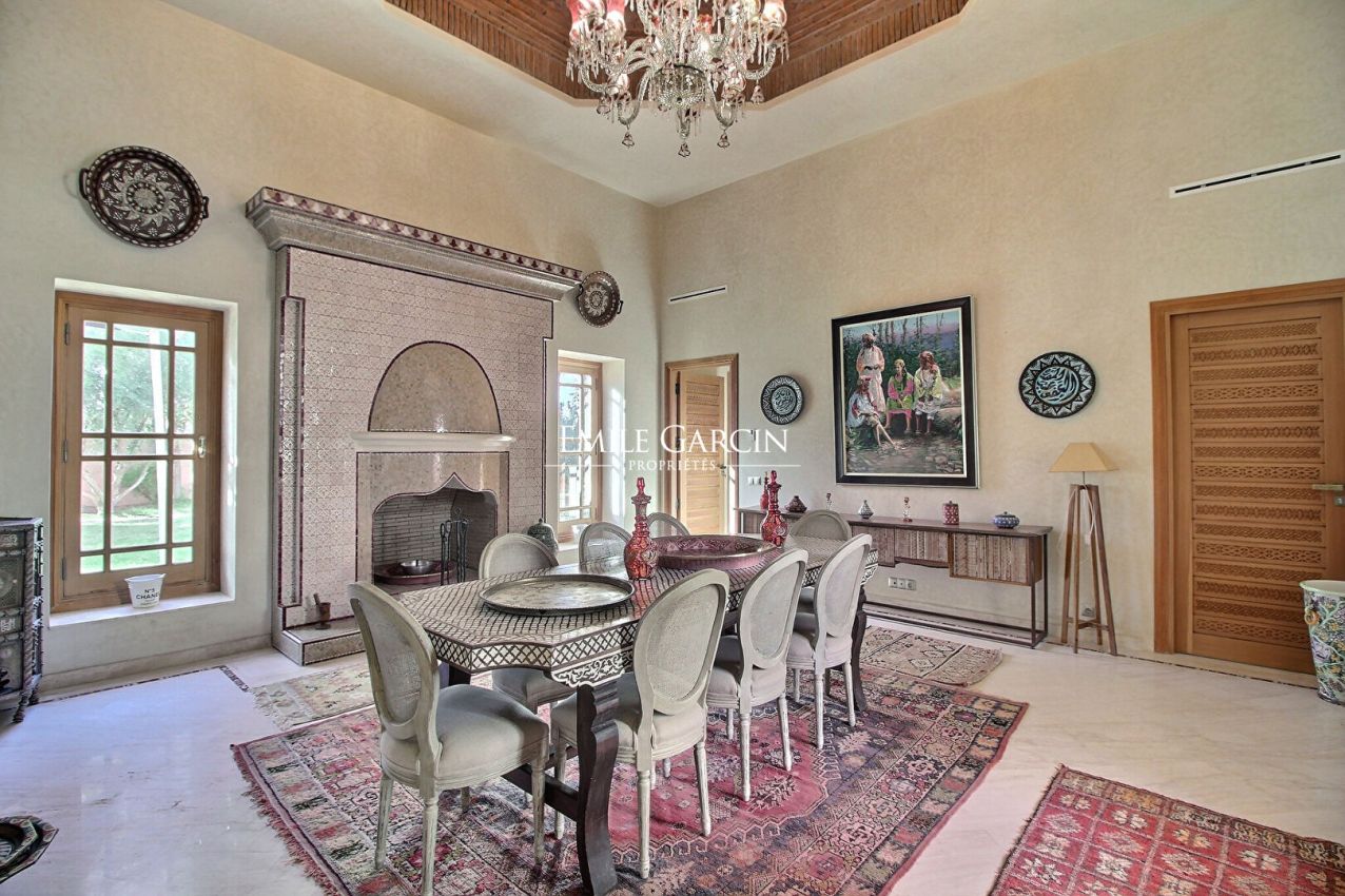 À vendre propriété d'exception à la palmeraie à Marrakech - Emile Garcin Maroc - Image 5