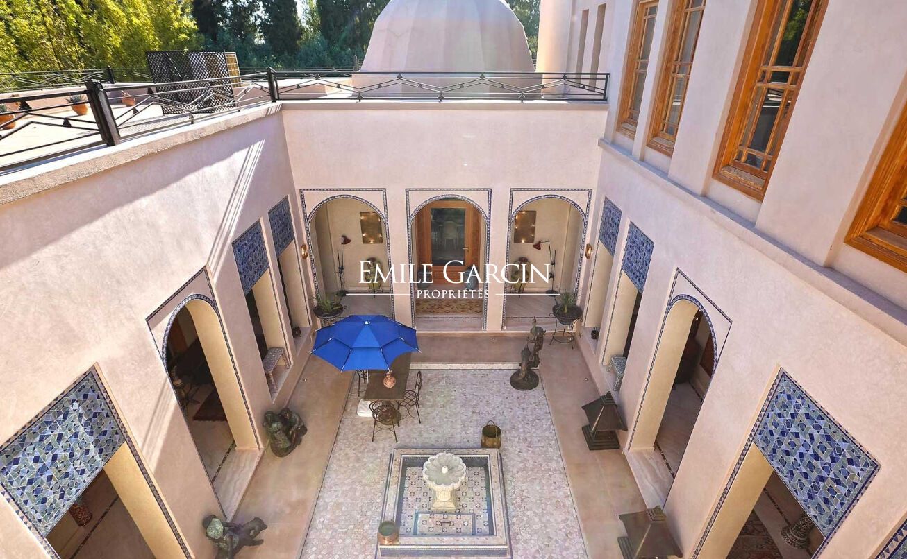 À vendre propriété d'exception à la palmeraie à Marrakech - Emile Garcin Maroc - Image 6
