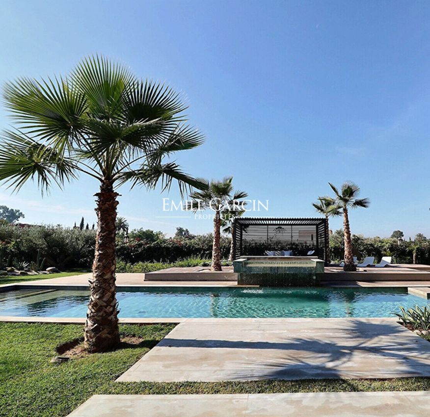 À vendre magnifique propriété  sur le golf d'Amelkis - Emile Garcin Maroc - Image 1