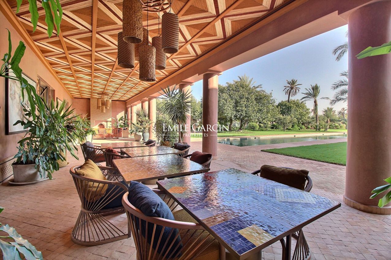 Propriété de prestige à vendre à Marrakech. - Emile Garcin Maroc - Image 1