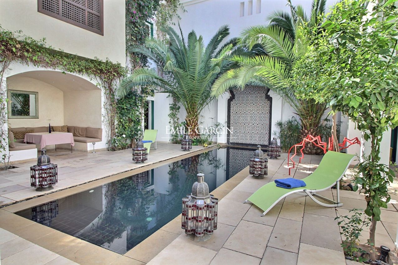 À vendre magnifique Riad au coeur du quartier Mouassine - Emile Garcin Maroc - Image 1