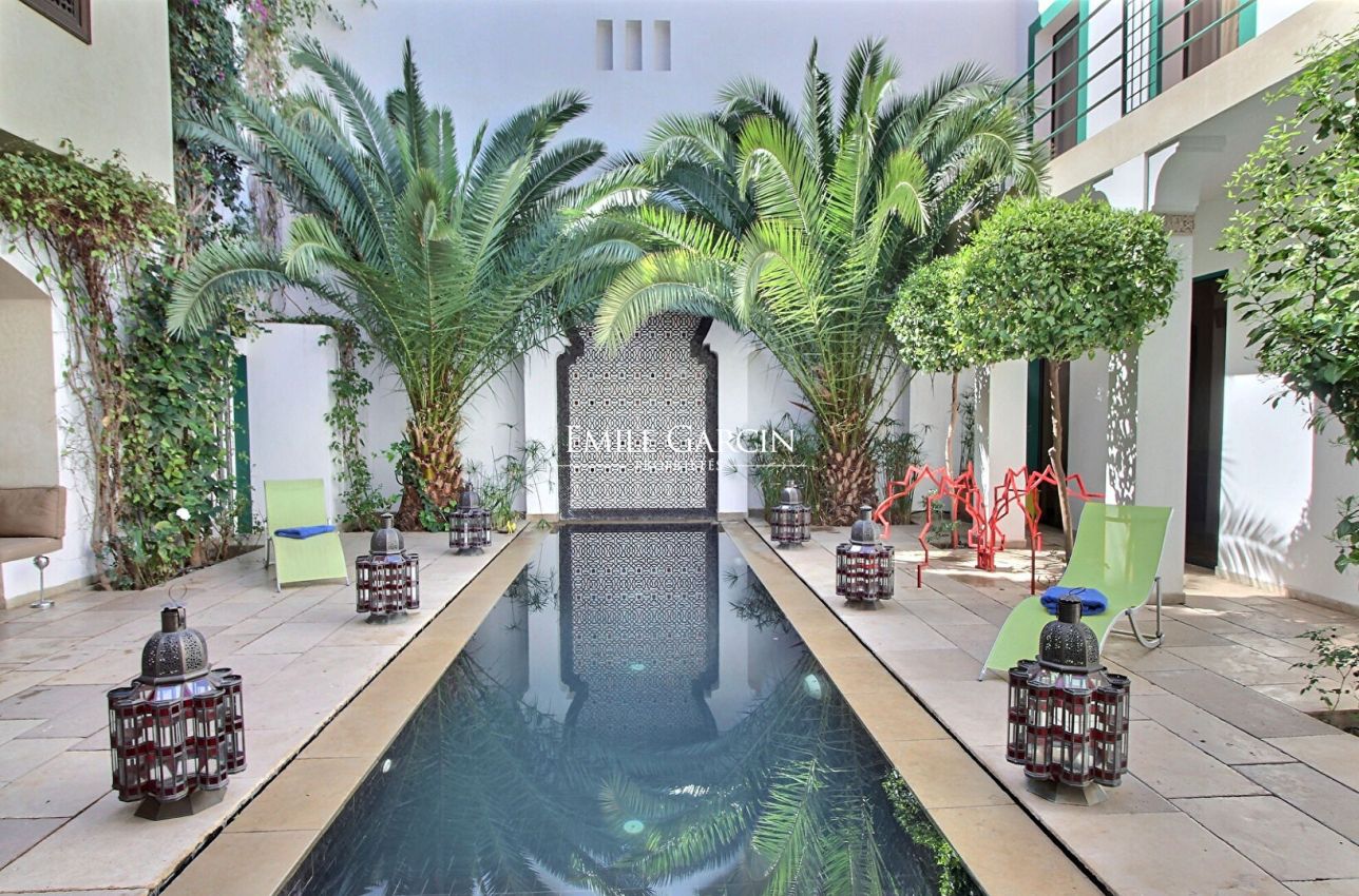 À vendre magnifique Riad au coeur du quartier Mouassine - Emile Garcin Maroc - Image 3