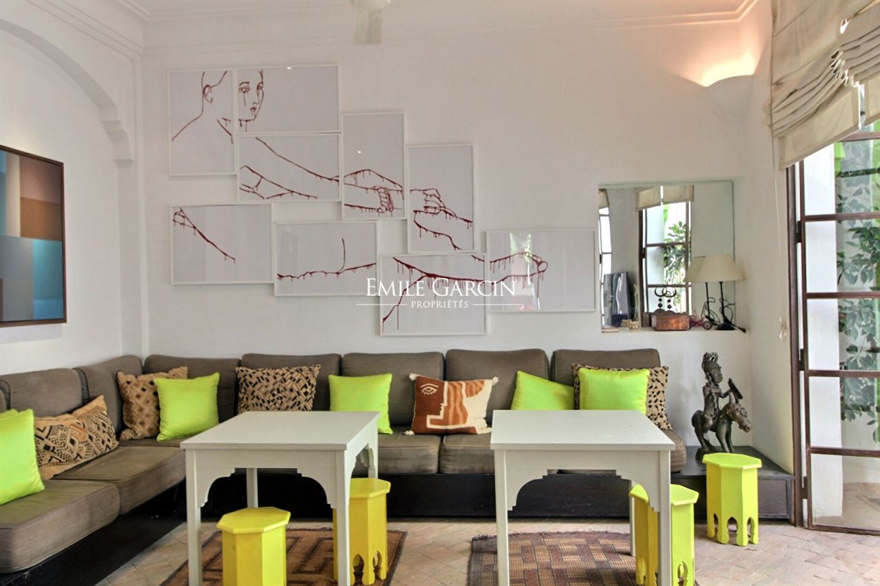 À vendre magnifique Riad au coeur du quartier Mouassine - Emile Garcin Maroc - Image 8