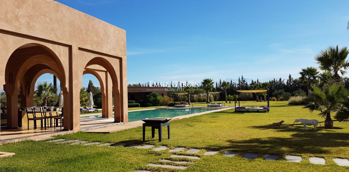Propriété à vendre sur la route de l'Ourika à Marrakech - Emile Garcin Maroc - Image 3