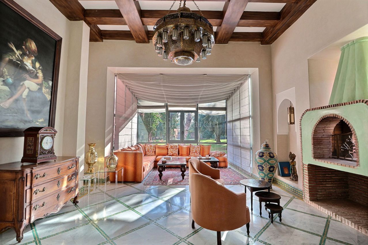 Demeure de 3600 m² à vendre dans la Palmeraie de Marrakech - Emile Garcin Maroc - Image 3
