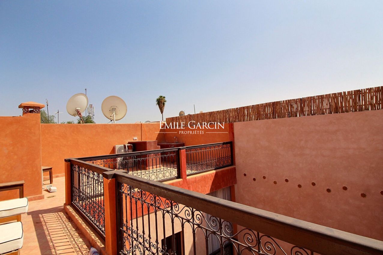 À vendre charmant Riad situé entre Riad Laarouss et Bab doukkala à Marrakech - Emile Garcin Maroc - Image 7