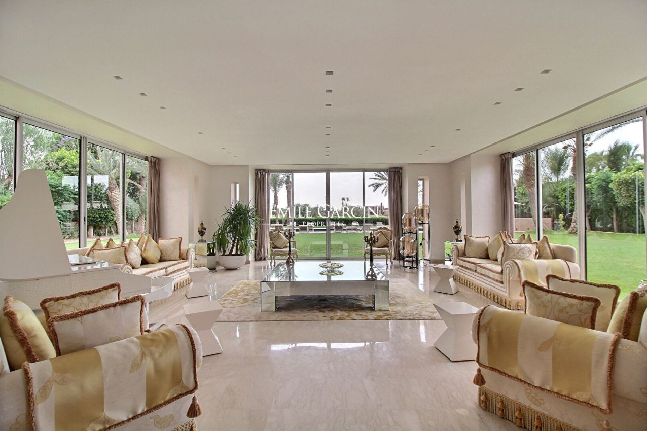 À vendre villa en première ligne de golf à Marrakech - Emile Garcin Maroc - Image 2