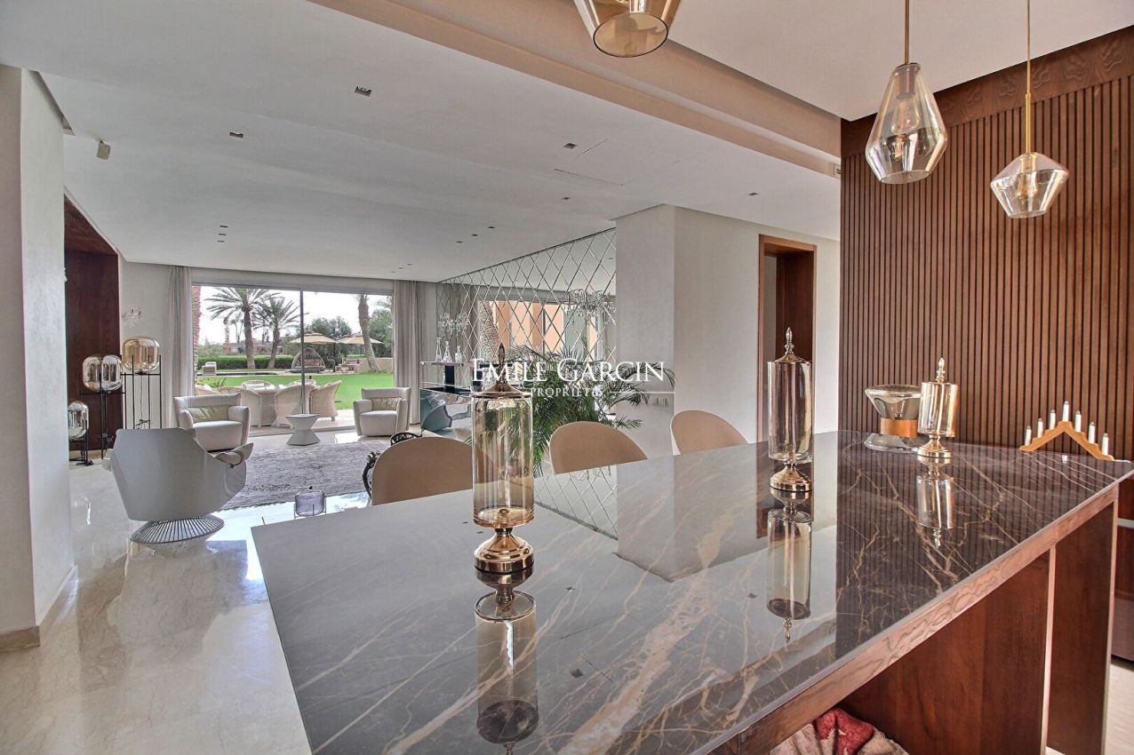 À vendre villa en première ligne de golf à Marrakech - Emile Garcin Maroc - Image 4