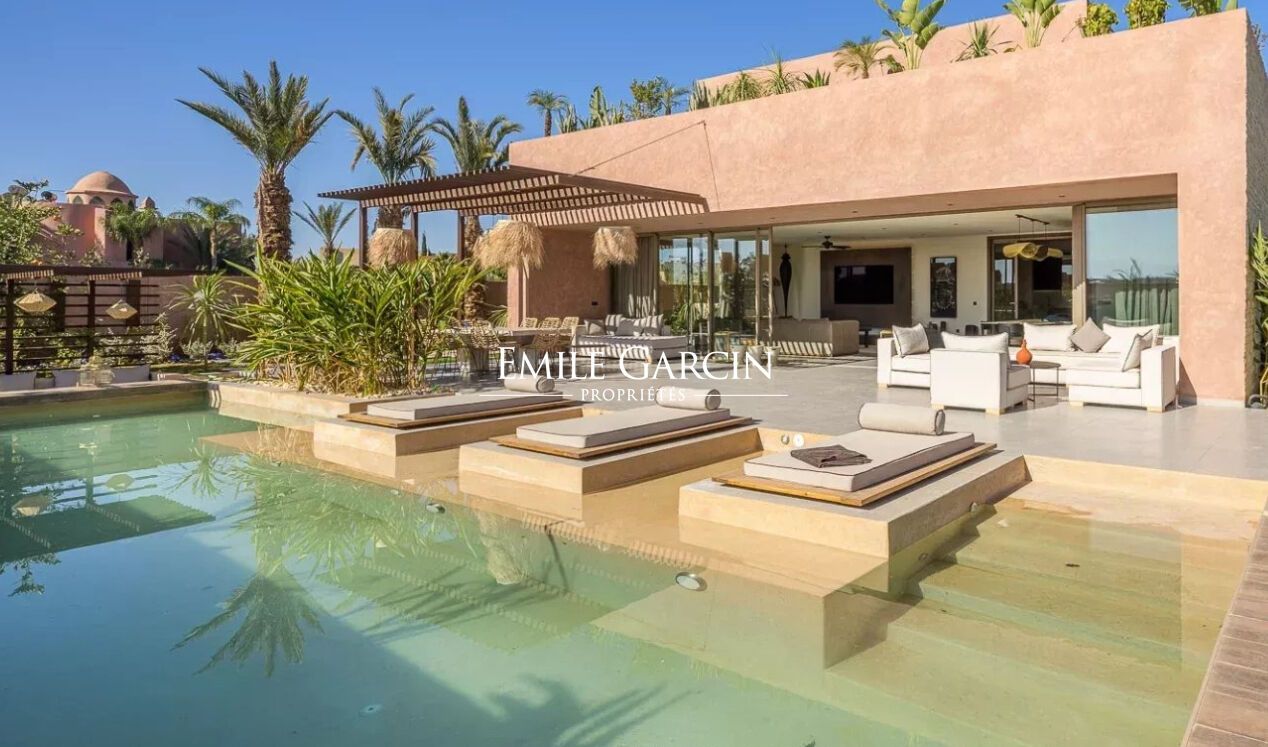 À  vendre maison sur golf à Marrakech - Emile Garcin Maroc - Image 2