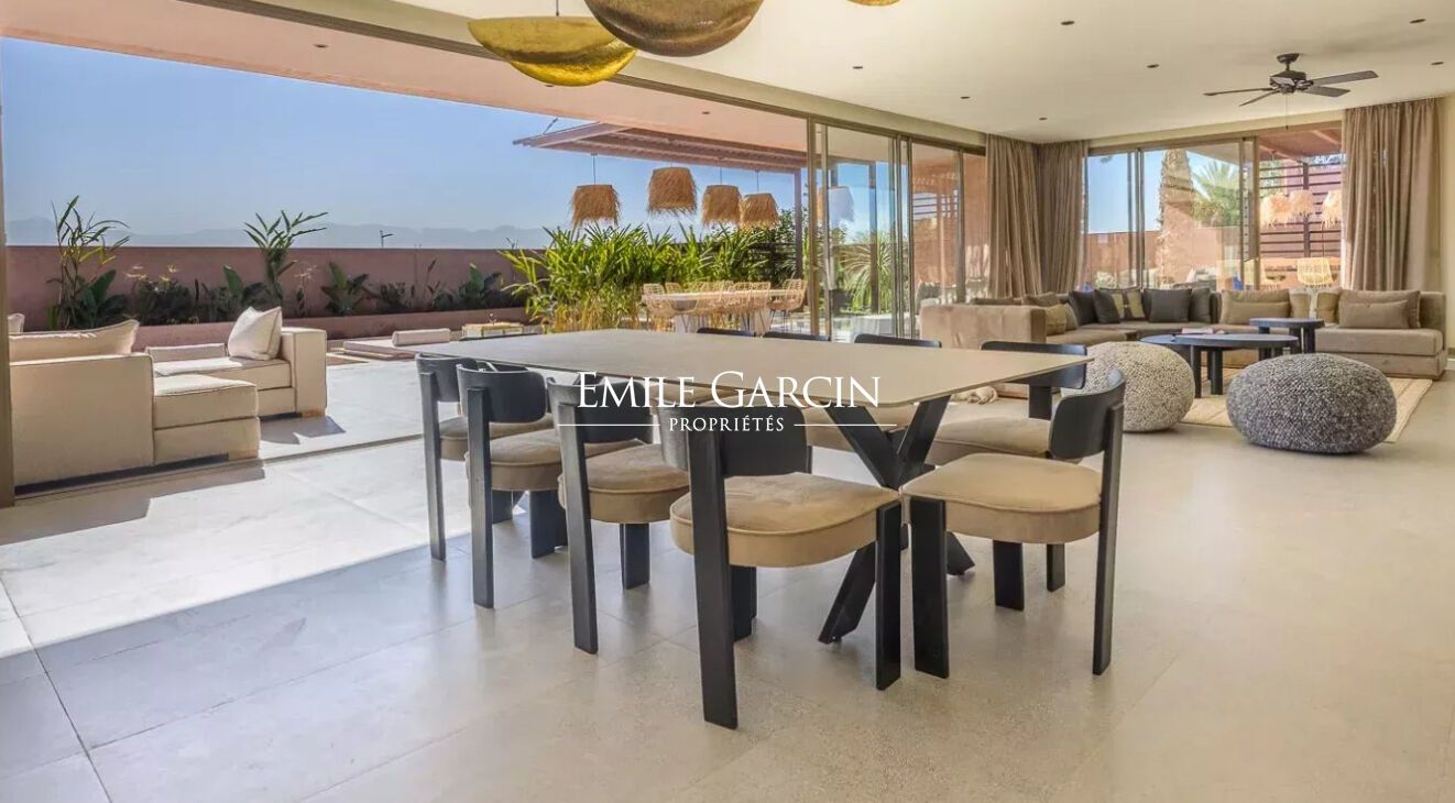 À  vendre maison sur golf à Marrakech - Emile Garcin Maroc - Image 3