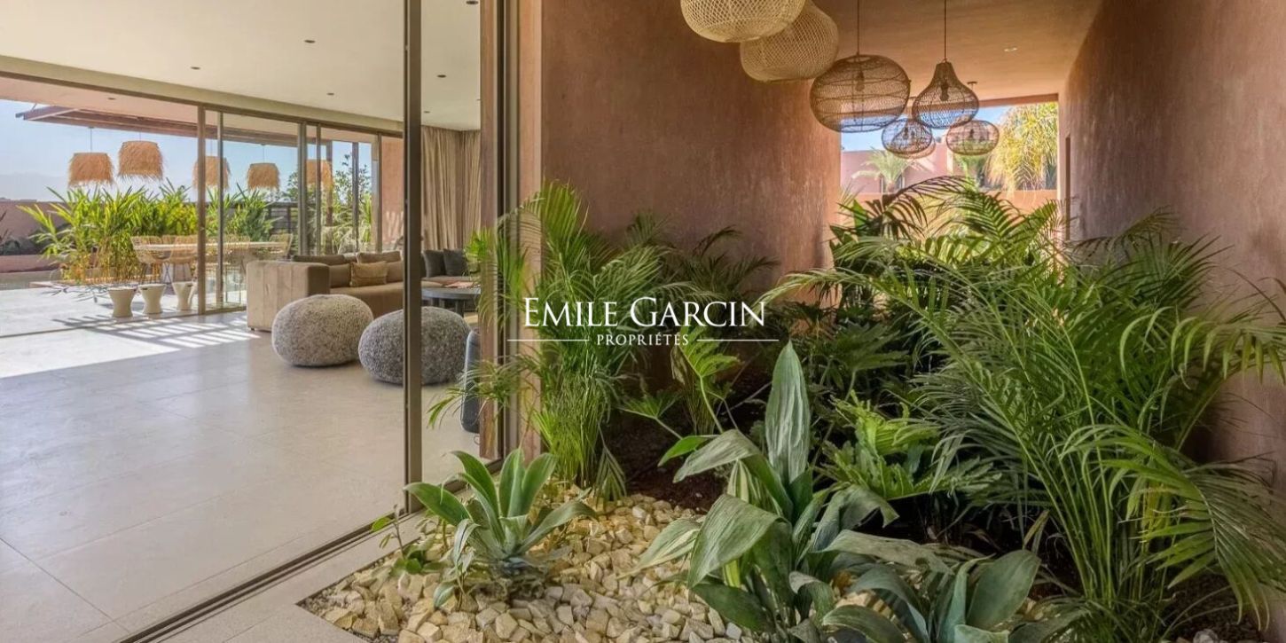 À  vendre maison sur golf à Marrakech - Emile Garcin Maroc - Image 4