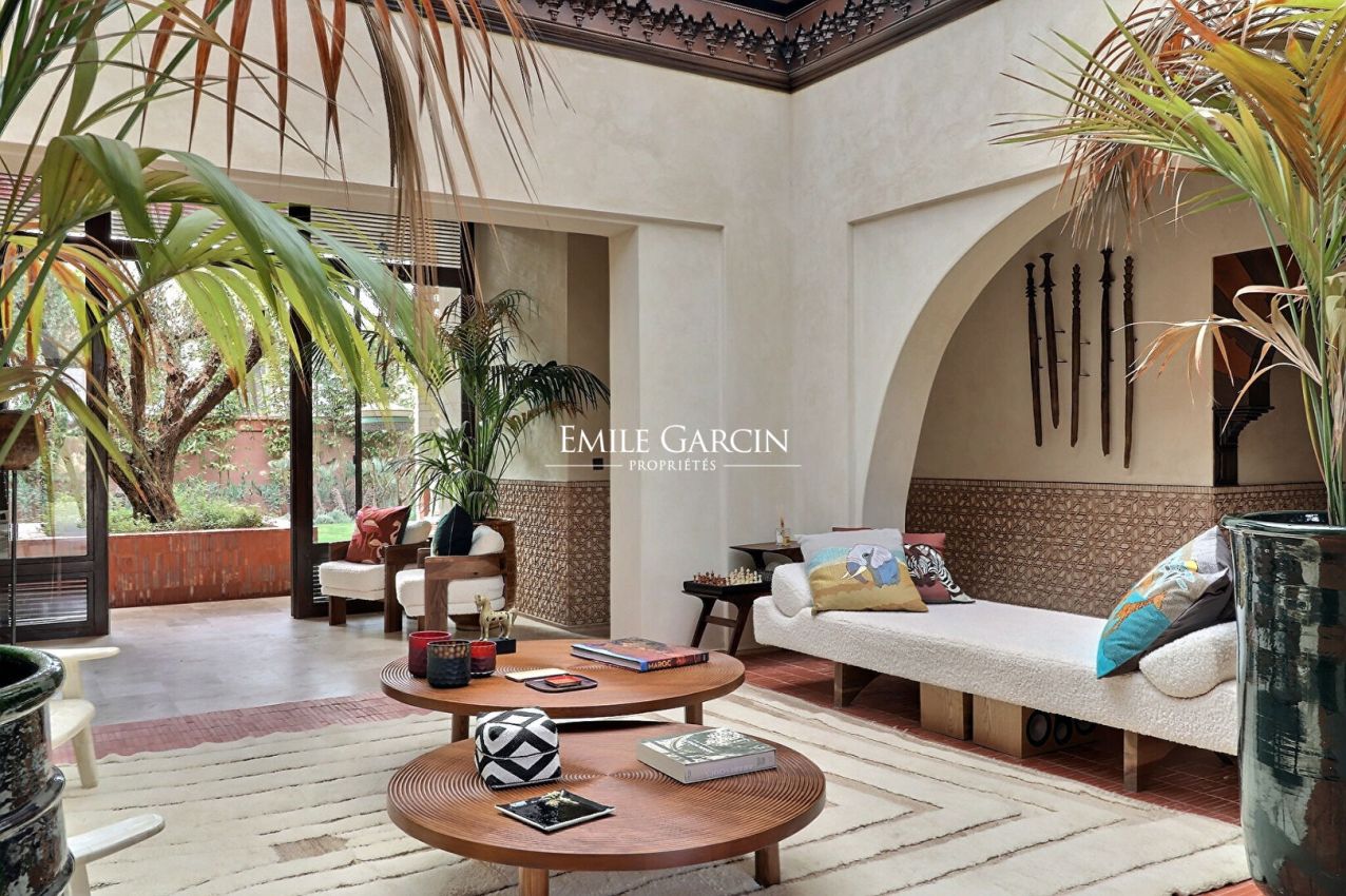 Propriété à vendre dans la Palmeraie de Marrakech - Emile Garcin Maroc - Image 4