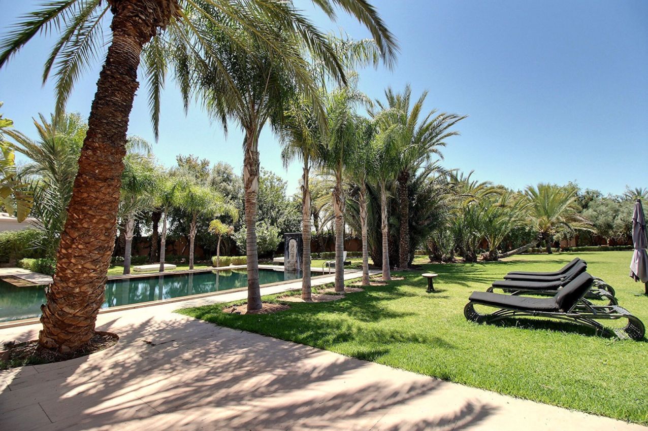 PROPRIETE À VENDRE AU COEUR DE LA PALMERAIE DE MARRAKECH - Emile Garcin Maroc - Image 1