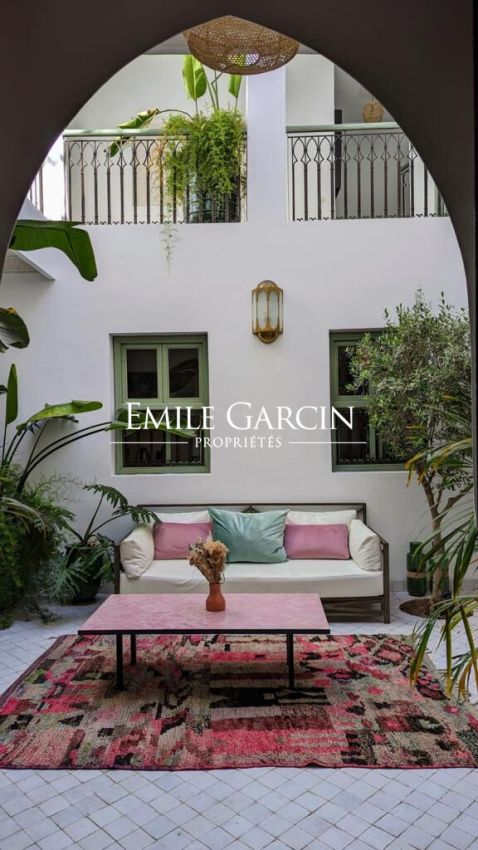 Joli Riad à louer à la médina de Marrakech - Emile Garcin Maroc - Image 3