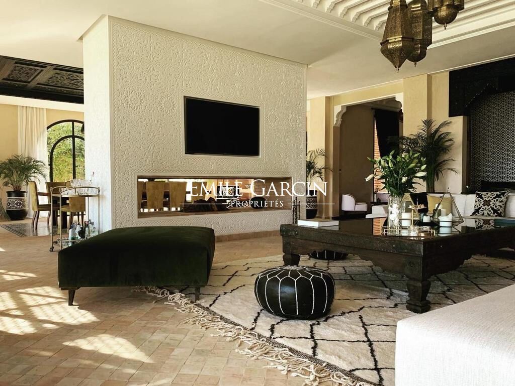 À louer propriété située sur un domaine golfique à Marrakech - Emile Garcin Maroc - Image 2